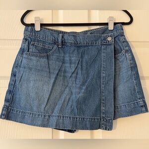Uniqlo Blue Denim Skort